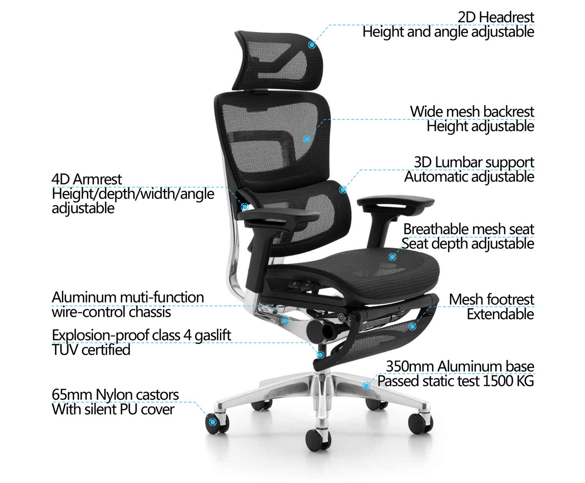 Several Famous Ergonomic Office Chair Brands