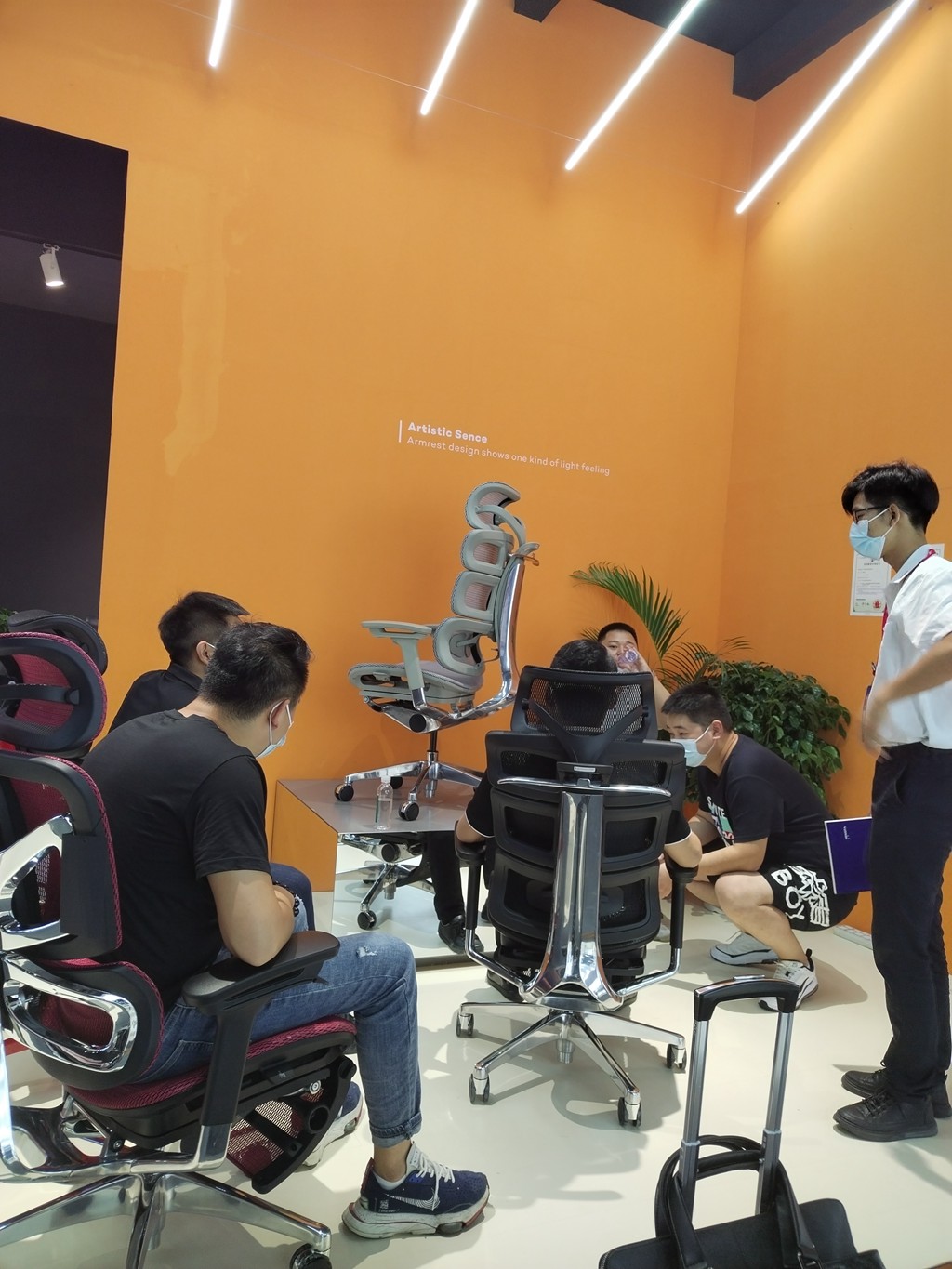 Ergovo Ergonomic Office Mesh Chair in CIFF-Guangzhou
