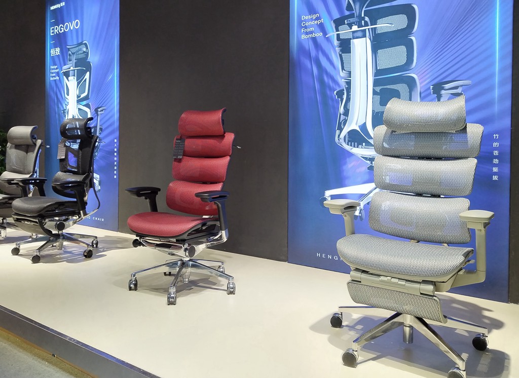 Ergovo Ergonomic Office Mesh Chair in CIFF-Guangzhou