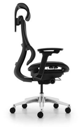 Automatic flexible lumbar support