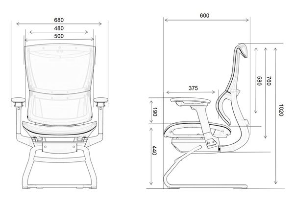 Wholesale Steel Base Conference Meeting Room Office Chair