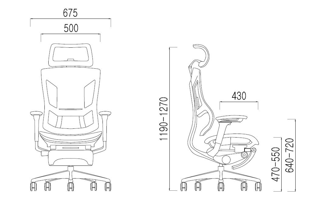 Luxury Office Ergonomic Executive Desk Chair